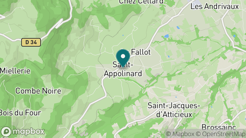 Carte - Saint-Appolinard