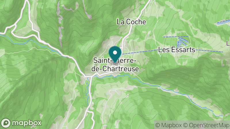 Carte - Saint Pierre De Chartreuse