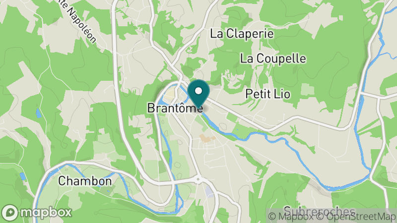Carte - Brantome