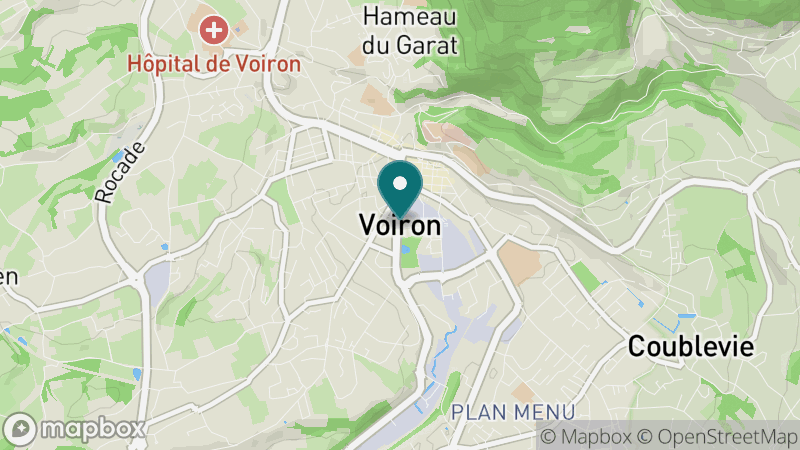 Carte - Voiron