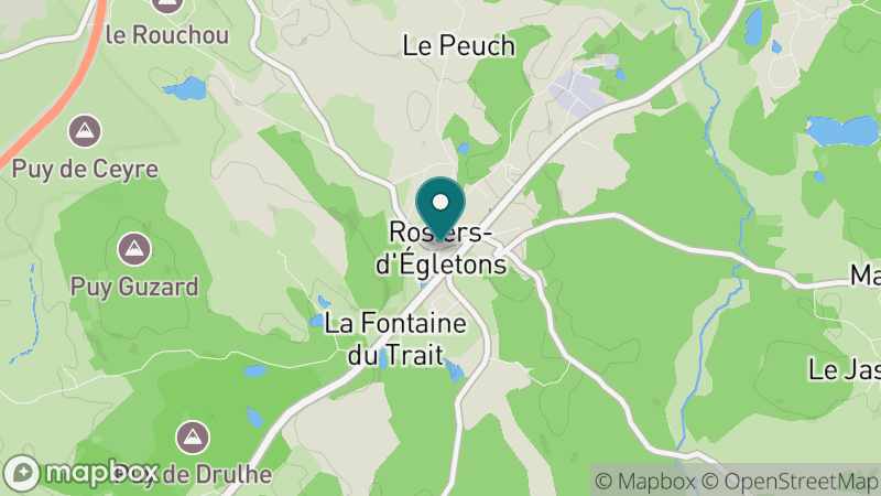 Carte - Rosiers D'egletons