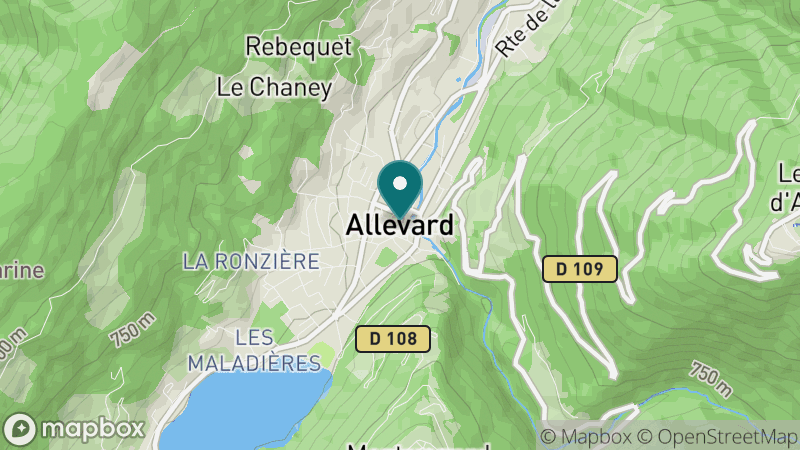 Carte - Allevard