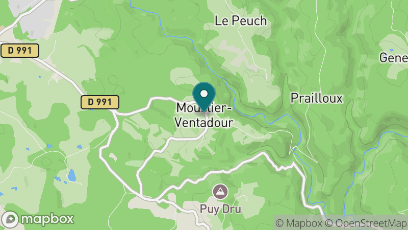 Carte - Moustier Ventadour