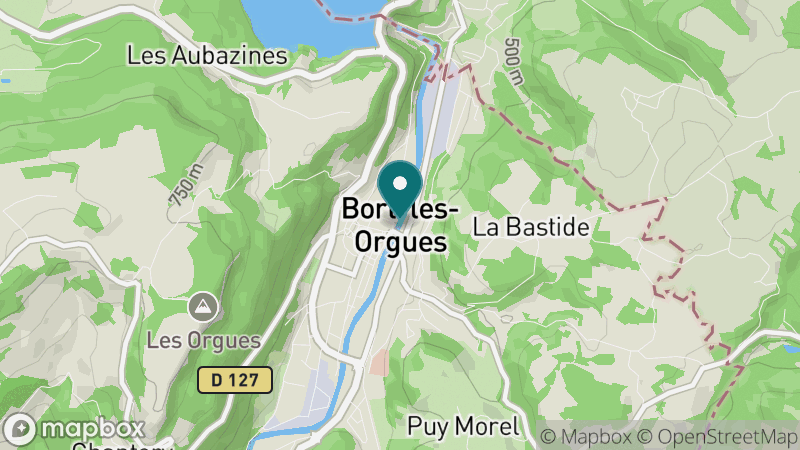 Carte - Bort Les Orgues