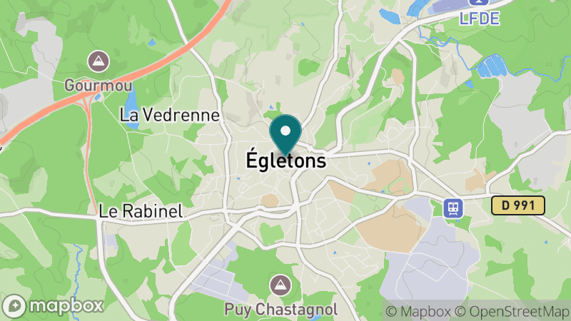 Carte - Egletons