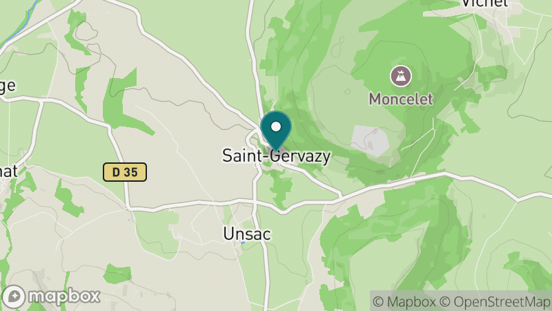 Carte - Saint Gervazy