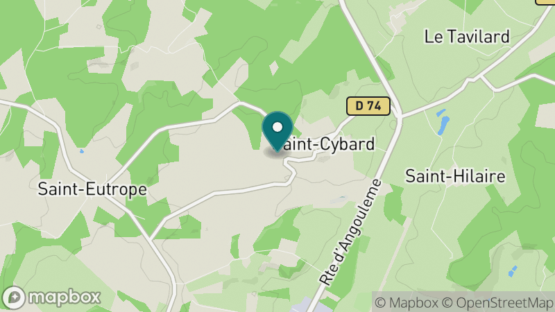 Carte - Montmoreau Saint Cybard