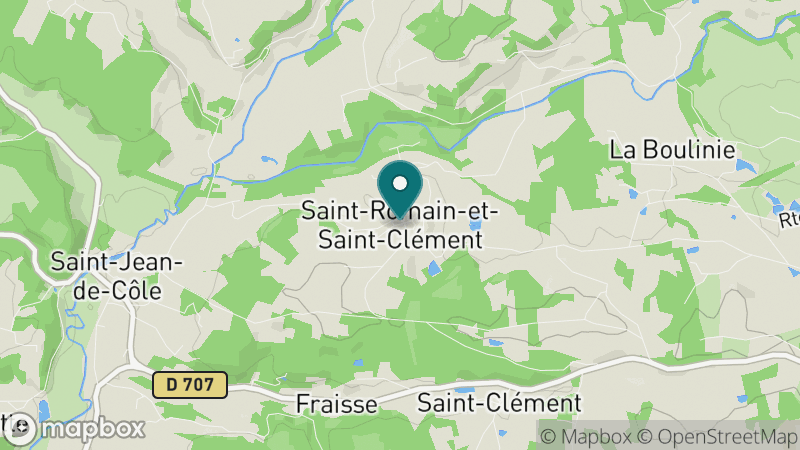 Carte - Saint Romain Et Saint Clement