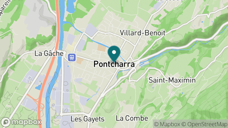 Carte - Pontcharra