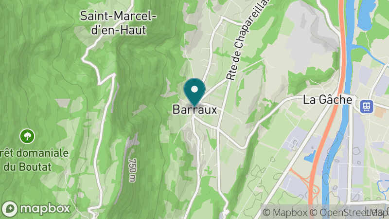 Carte - Barraux