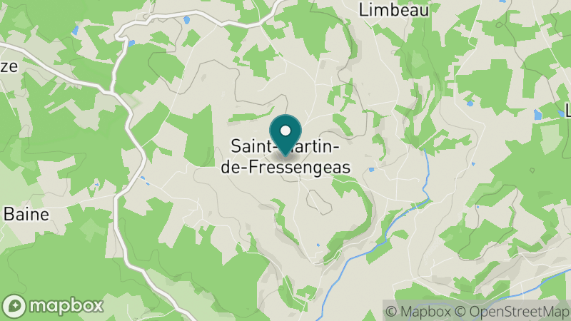 Carte - Saint-Martin-de-Fressengeas