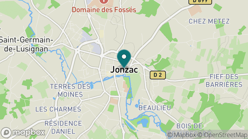 Carte - Jonzac
