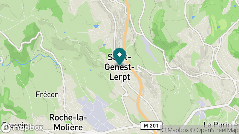 Carte - Saint Genest Lerpt