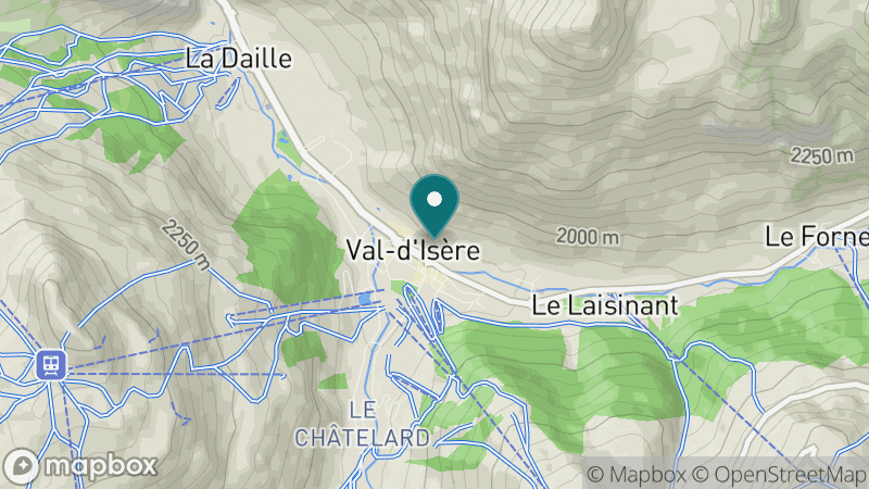Carte - Val-d'Isère