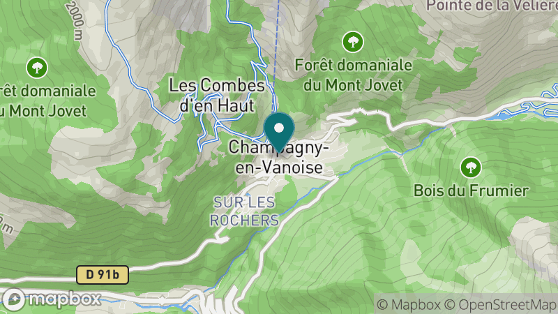 Carte - Champagny En Vanoise