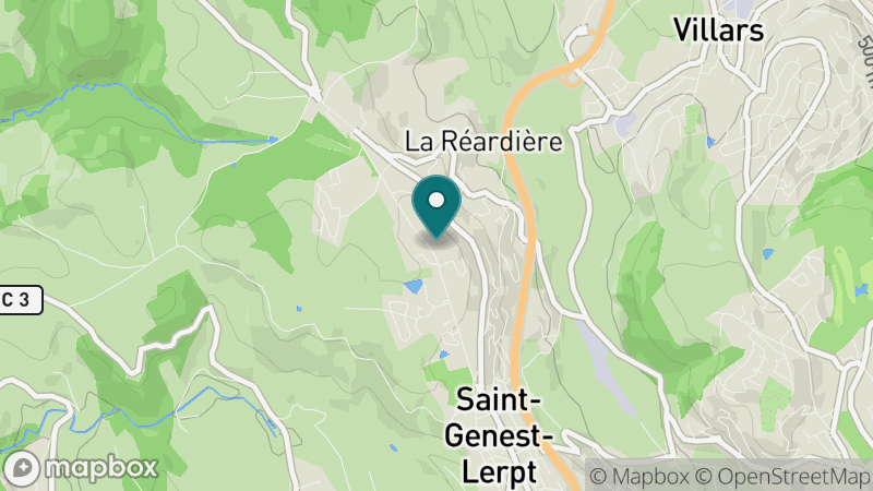 Carte - Saint-Genest-Lerpt
