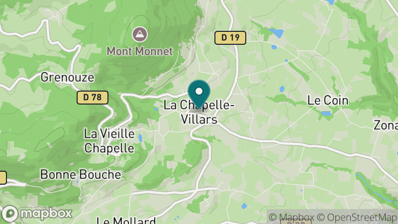 Carte - La Chapelle Villars