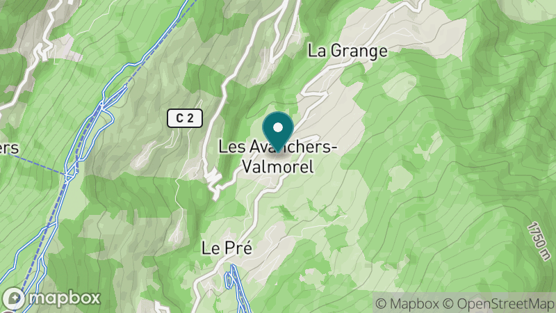 Carte - Les Avanchers Valmorel