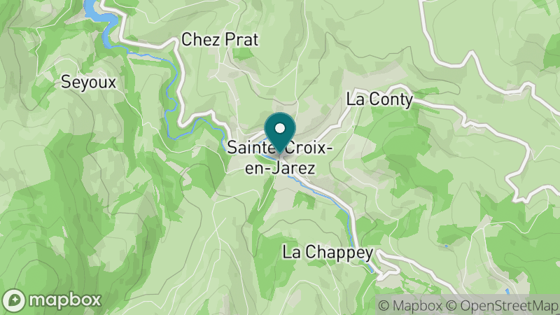 Carte - Sainte Croix En Jarez