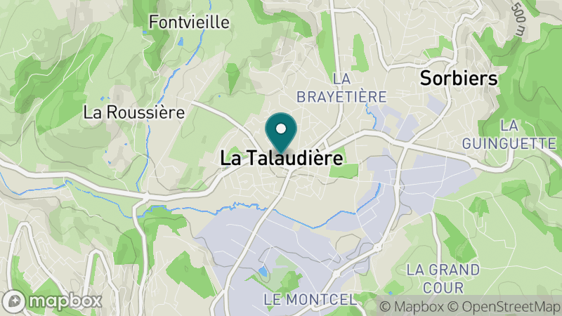 Carte - La Talaudière