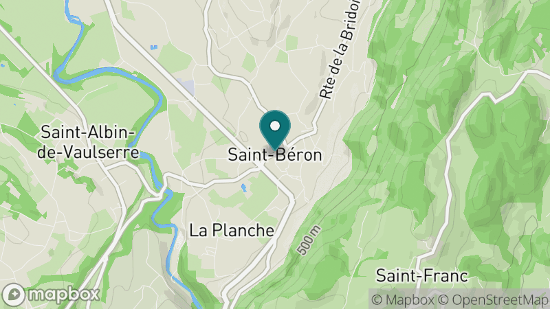 Carte - Saint Beron