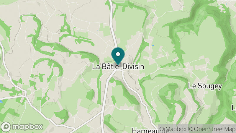 Carte - La Batie Divisin