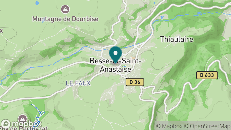 Carte - Besse-et-Saint-Anastaise