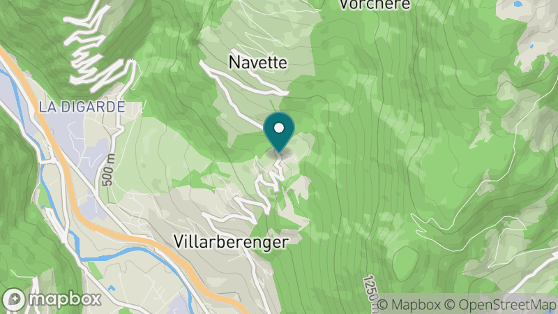 Carte - Aigueblanche