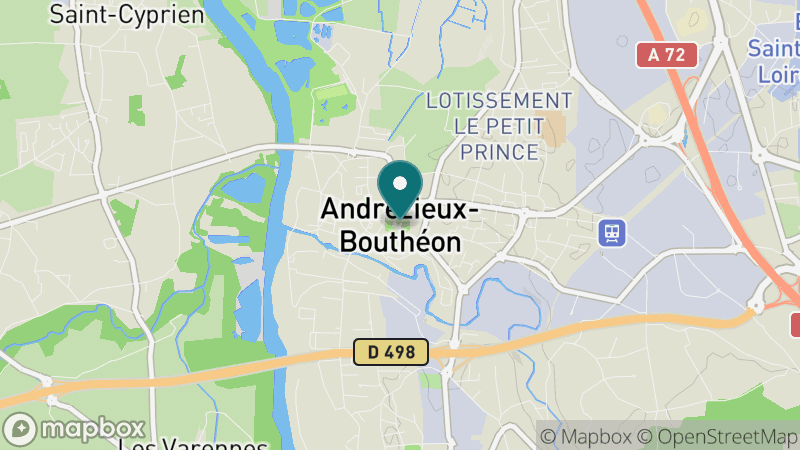 Carte - Andrezieux Boutheon