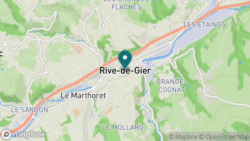 Carte - Rive De Gier