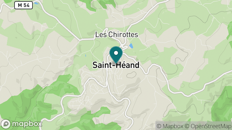 Carte - Saint-Héand