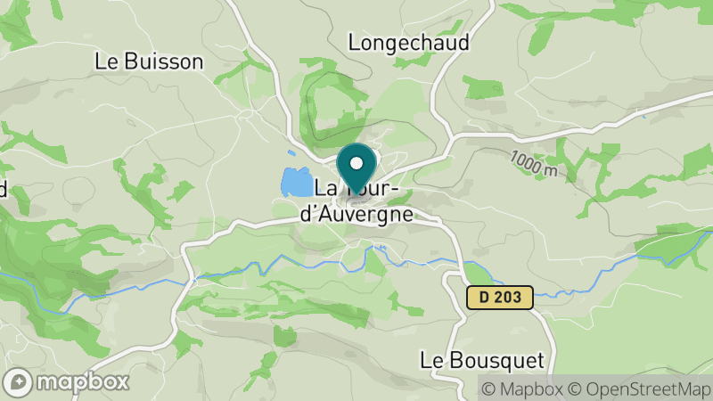 Carte - La Tour D'auvergne