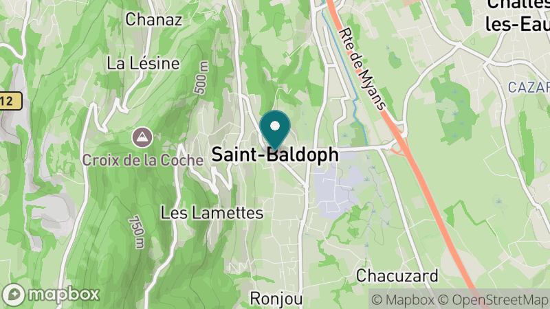 Carte - Saint Baldoph