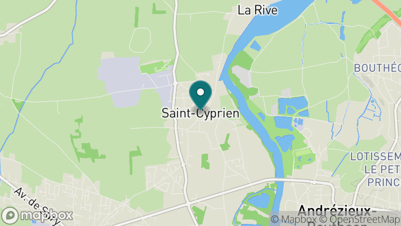 Carte - Saint Cyprien