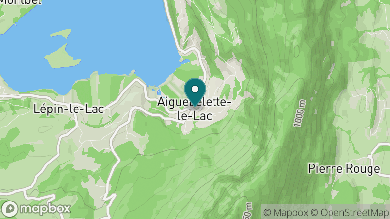 Carte - Aiguebelette-le-lac