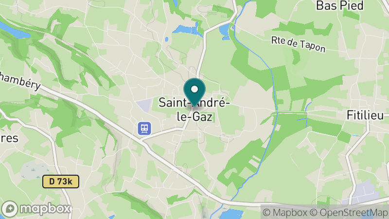 Carte - Saint Andre Le Gaz