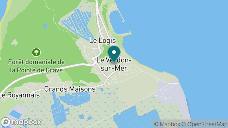 Carte - Le Verdon-sur-Mer