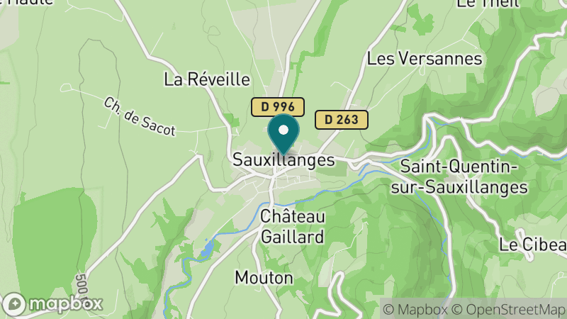 Carte - Sauxillanges