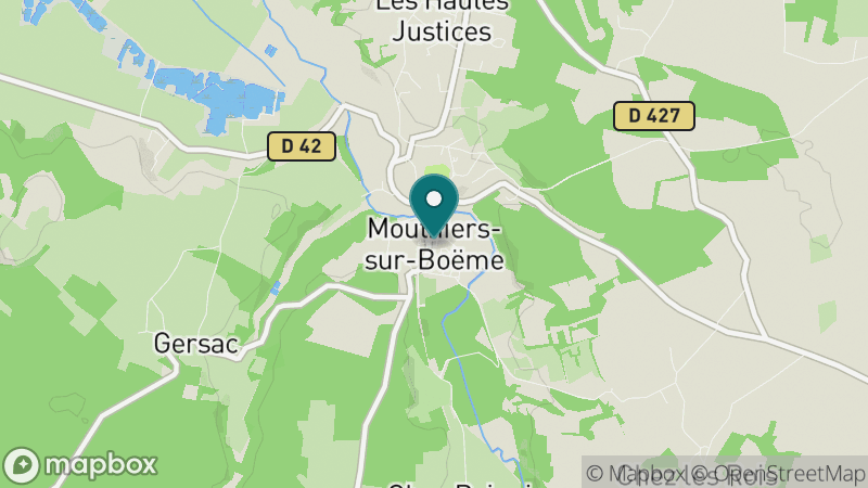Carte - Mouthiers Sur Boeme