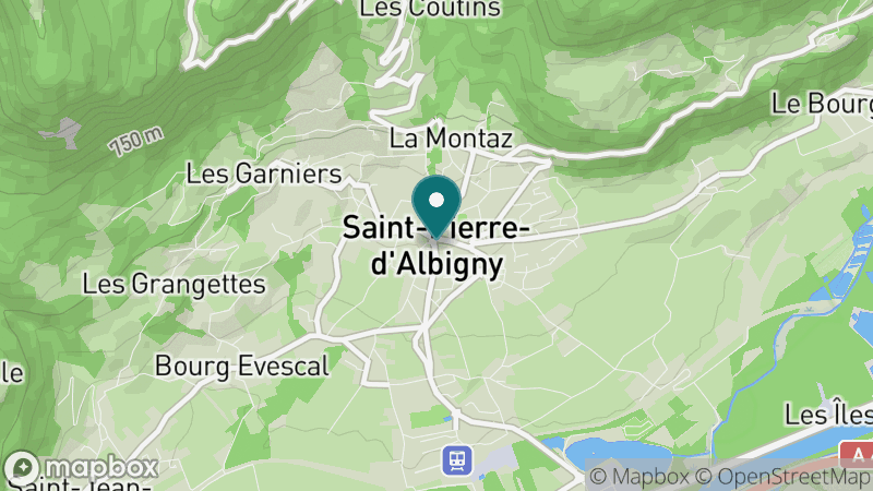 Carte - Saint Pierre D'albigny