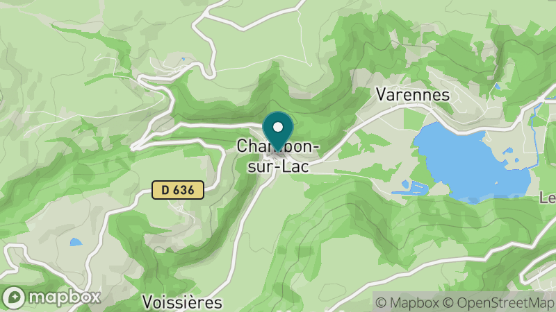 Carte - Chambon Sur Lac