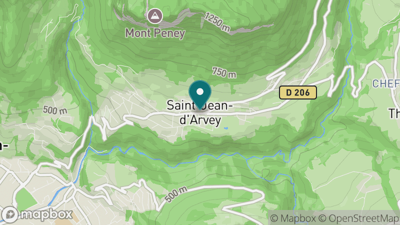 Carte - Saint Jean D'arvey