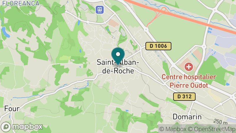 Carte - Saint Alban De Roche