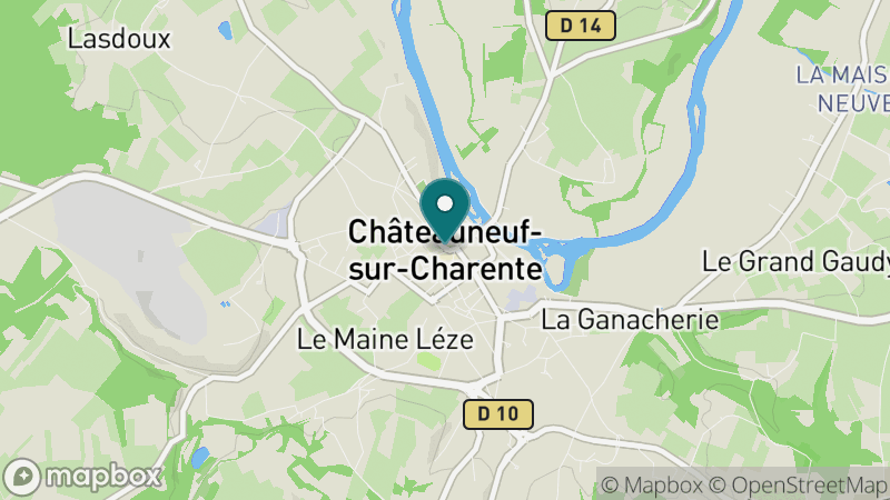 Carte - Chateauneuf Sur Charente