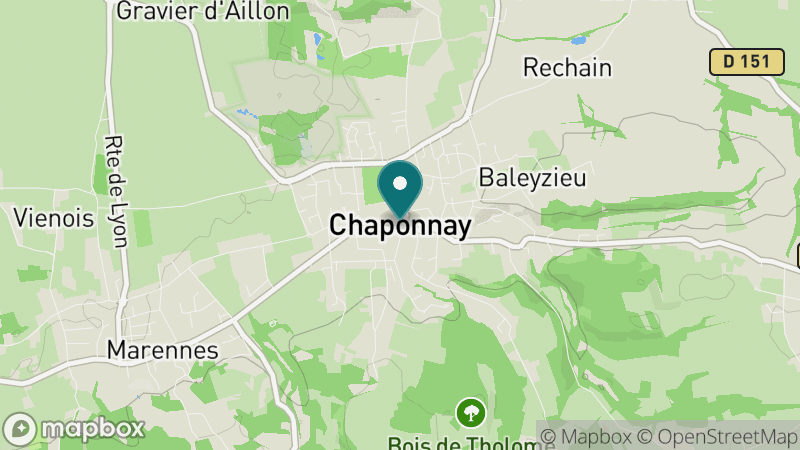 Carte - Chaponnay