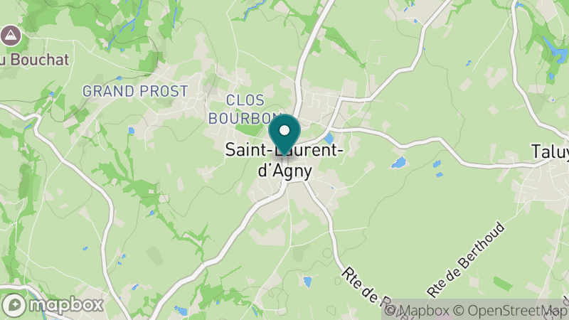 Carte - Saint Laurent D'agny
