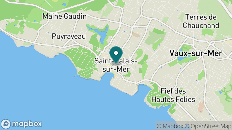 Carte - Saint Palais Sur Mer