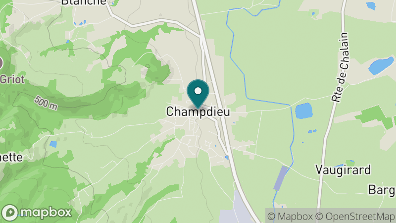 Carte - Champdieu
