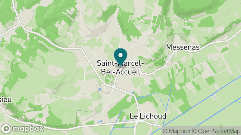 Carte - Saint Marcel Bel Accueil