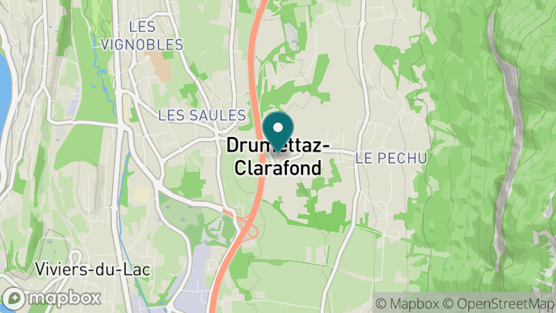 Carte - Drumettaz Clarafond